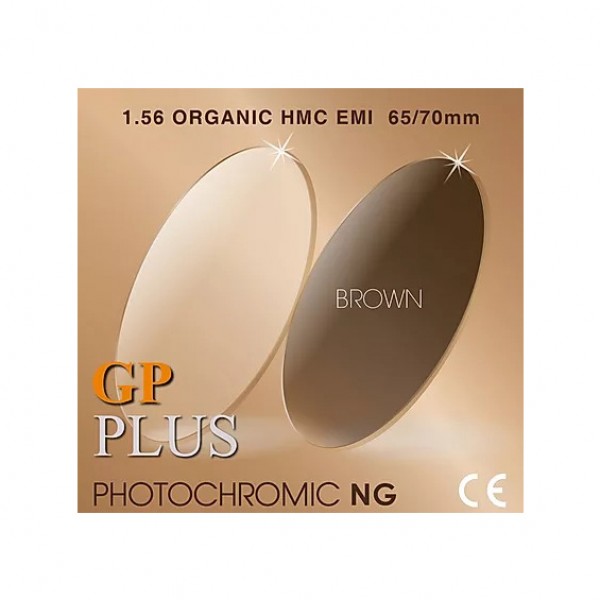 GP Plus 1.56 HMC Photochromic Brown