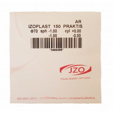Jzo Izoplast AR 1.50 Hydrophobic