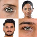 FRESHLOOK COLORBLENDS GREY COLOURED CONTACT LENSES